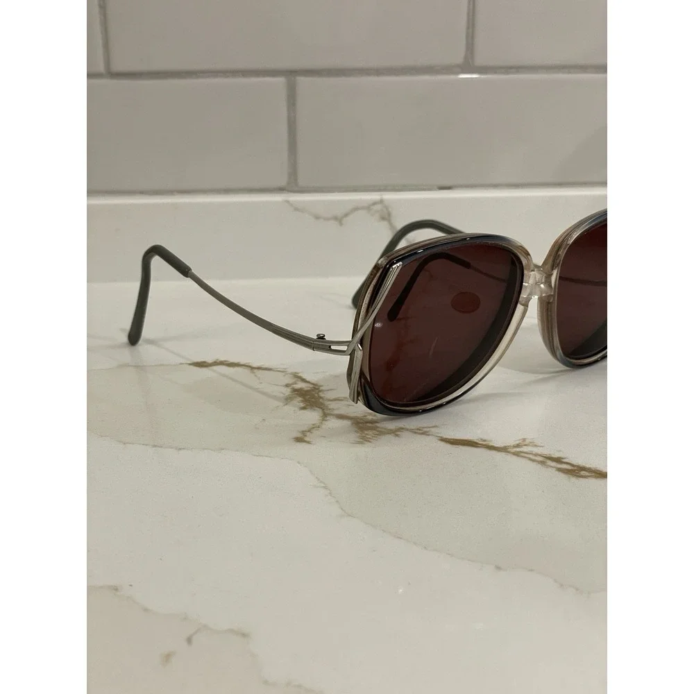 Vintage Univis‎ 140 Sunglasses FRAMES ONLY Women Retro Curved Clear Prescription
